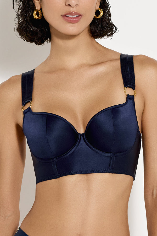 Signature Silk Longline Bodice Bra